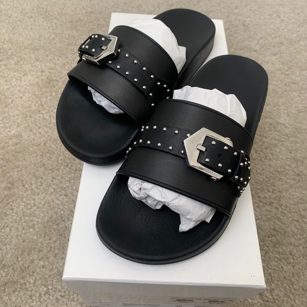 Givenchy black sides size 38